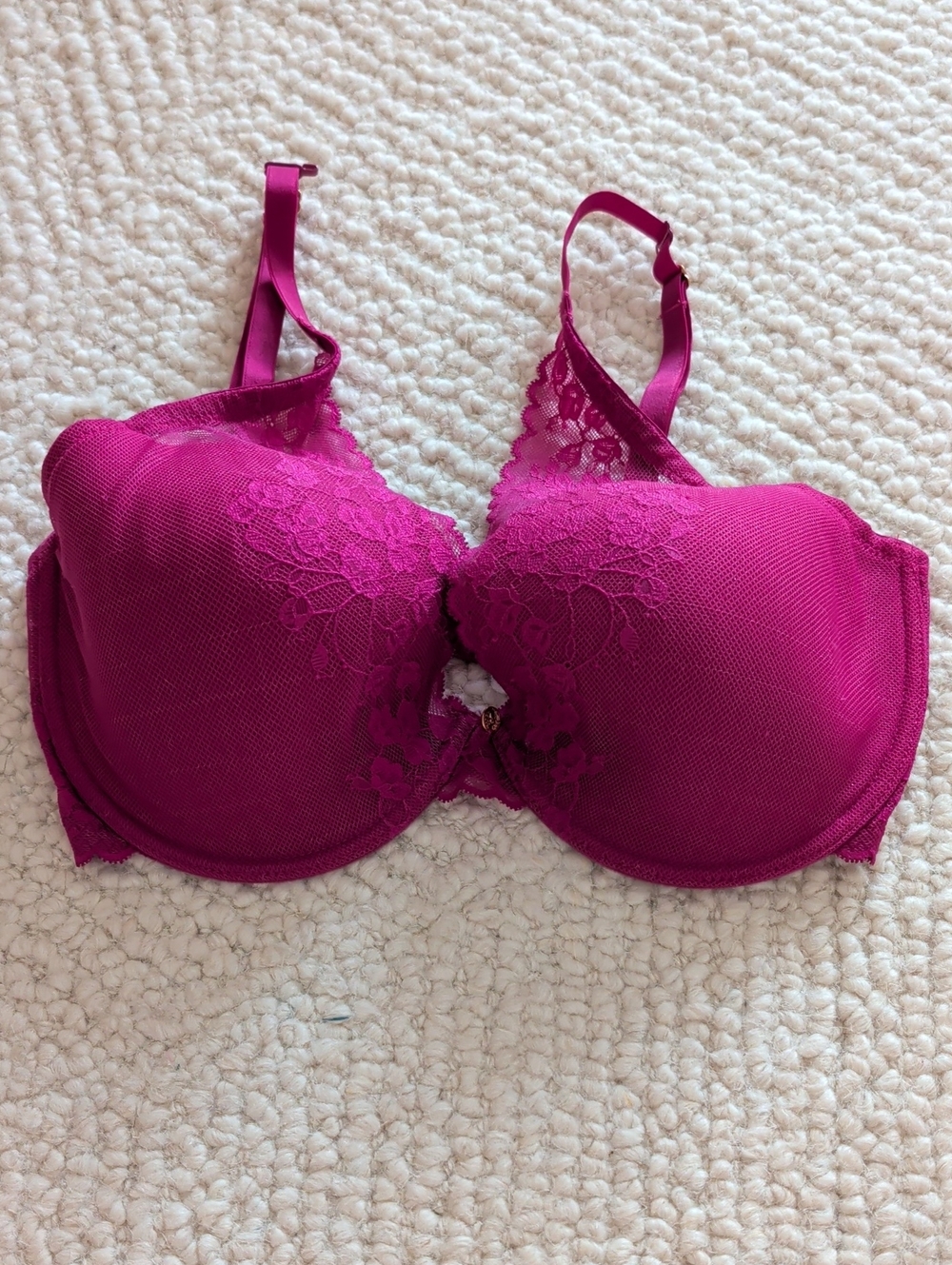 Natori Fuchsia Lace Underwire Bra